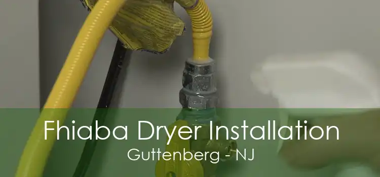 Fhiaba Dryer Installation Guttenberg - NJ