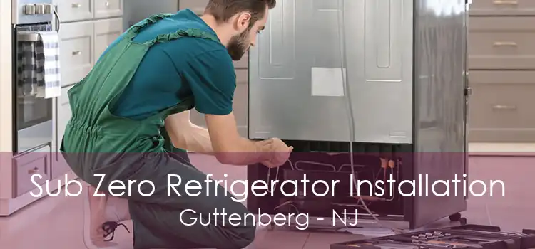 Sub Zero Refrigerator Installation Guttenberg - NJ